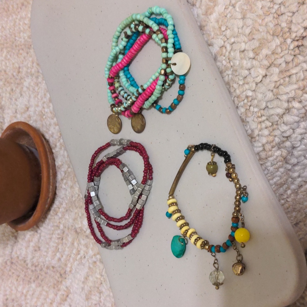 Beaded bracelets